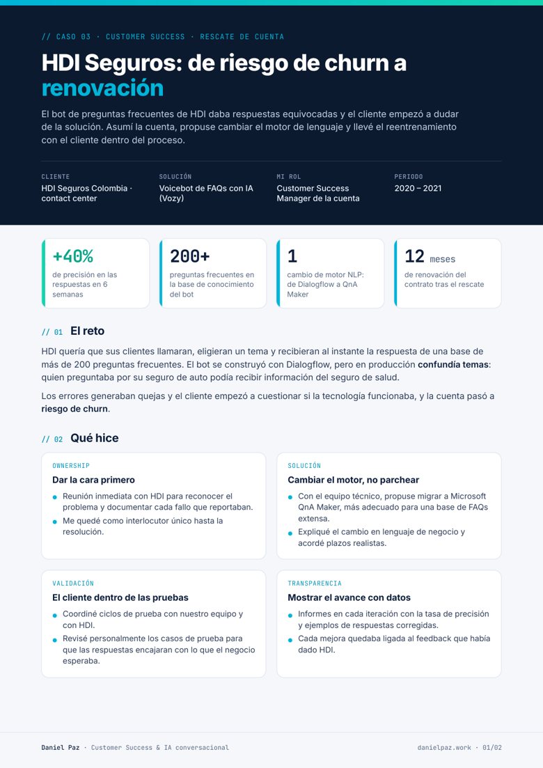 Caso HDI Seguros
